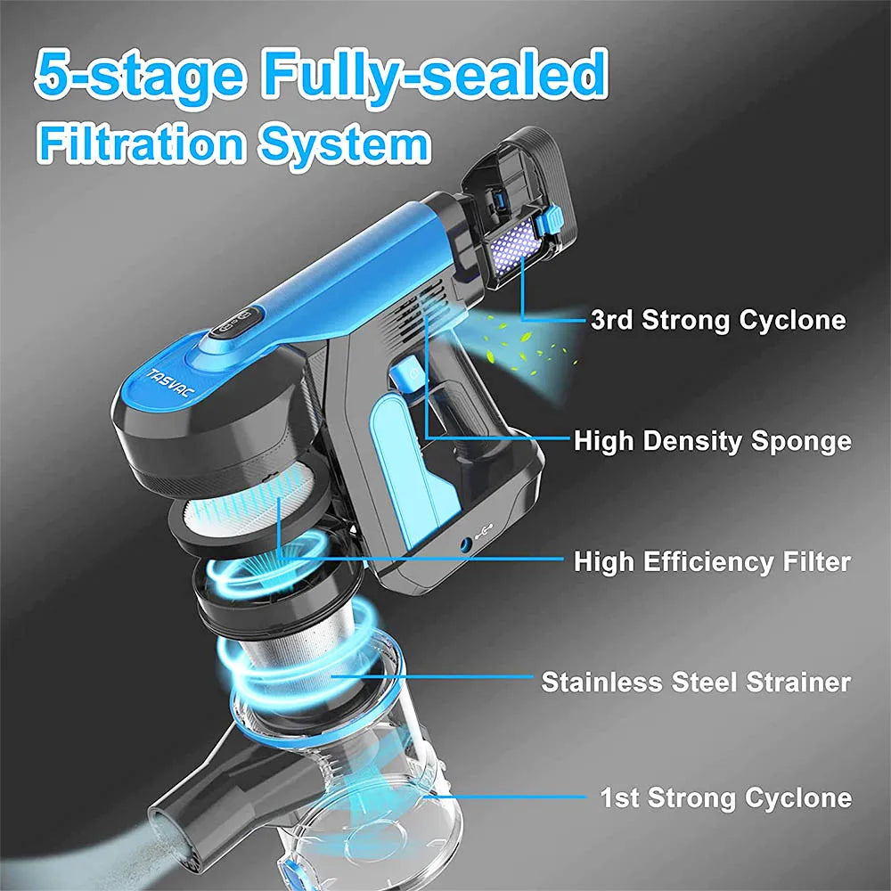 TASVAC S8 Akku-Staubsauger