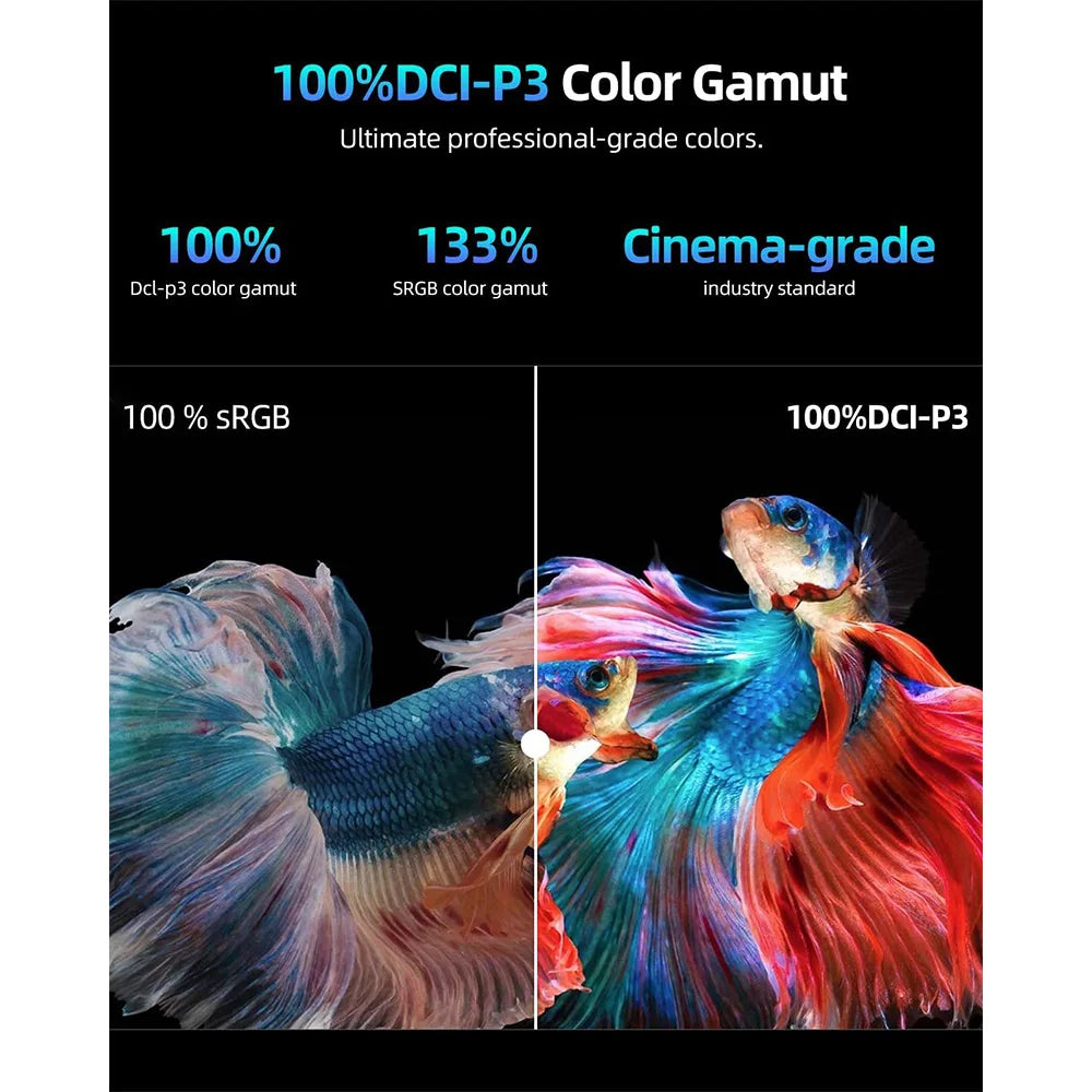 UPERFECT K118 18'' Portable Gaming Monitor 144Hz 2K