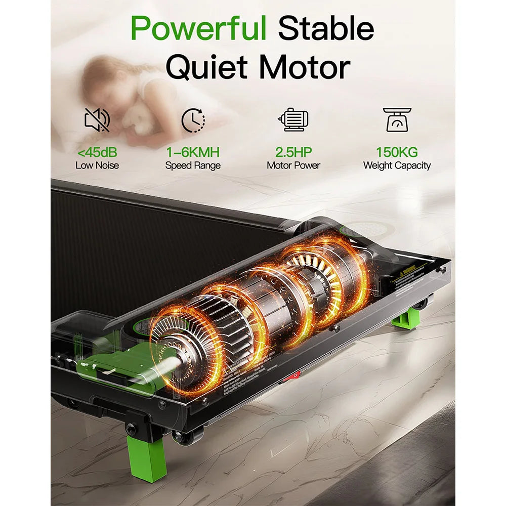 Akluer 480L-A Walking Pad with Incline