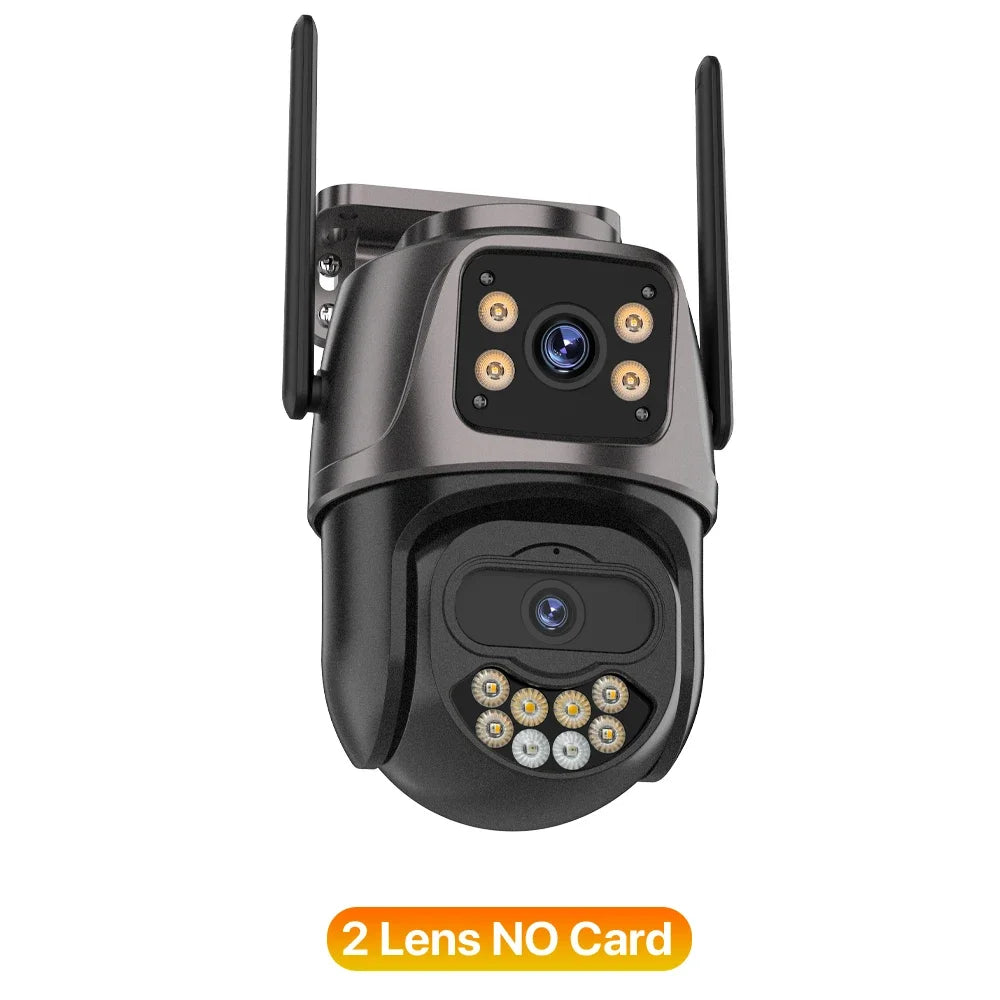 Venkovní 4K HD WIFI IP kamera INSIS FEMME se třemi objektivy