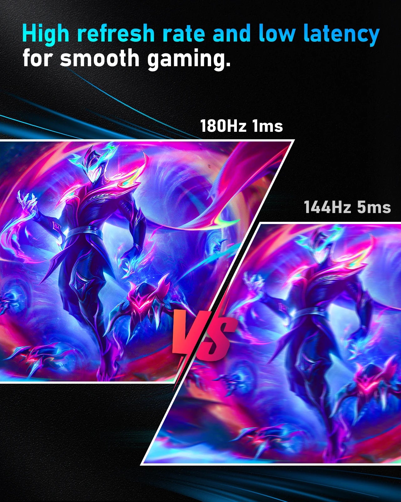 FYHXele 24 palců 180 Hz