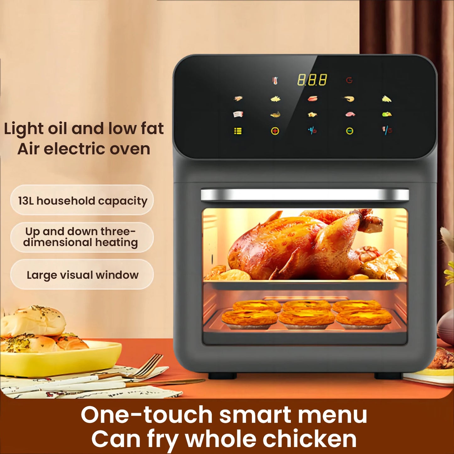 Heißluftfritteuse 13L