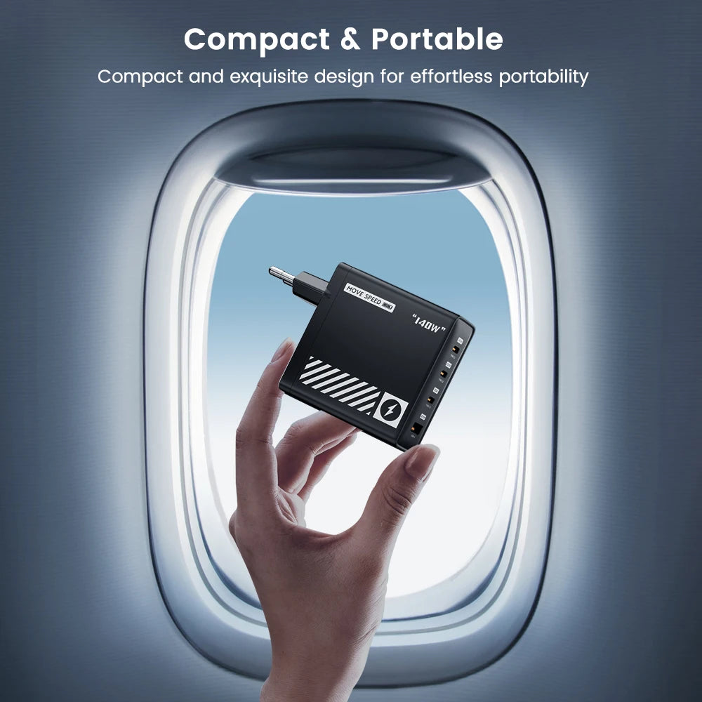MOVESPEED 140W Schnellladegerät