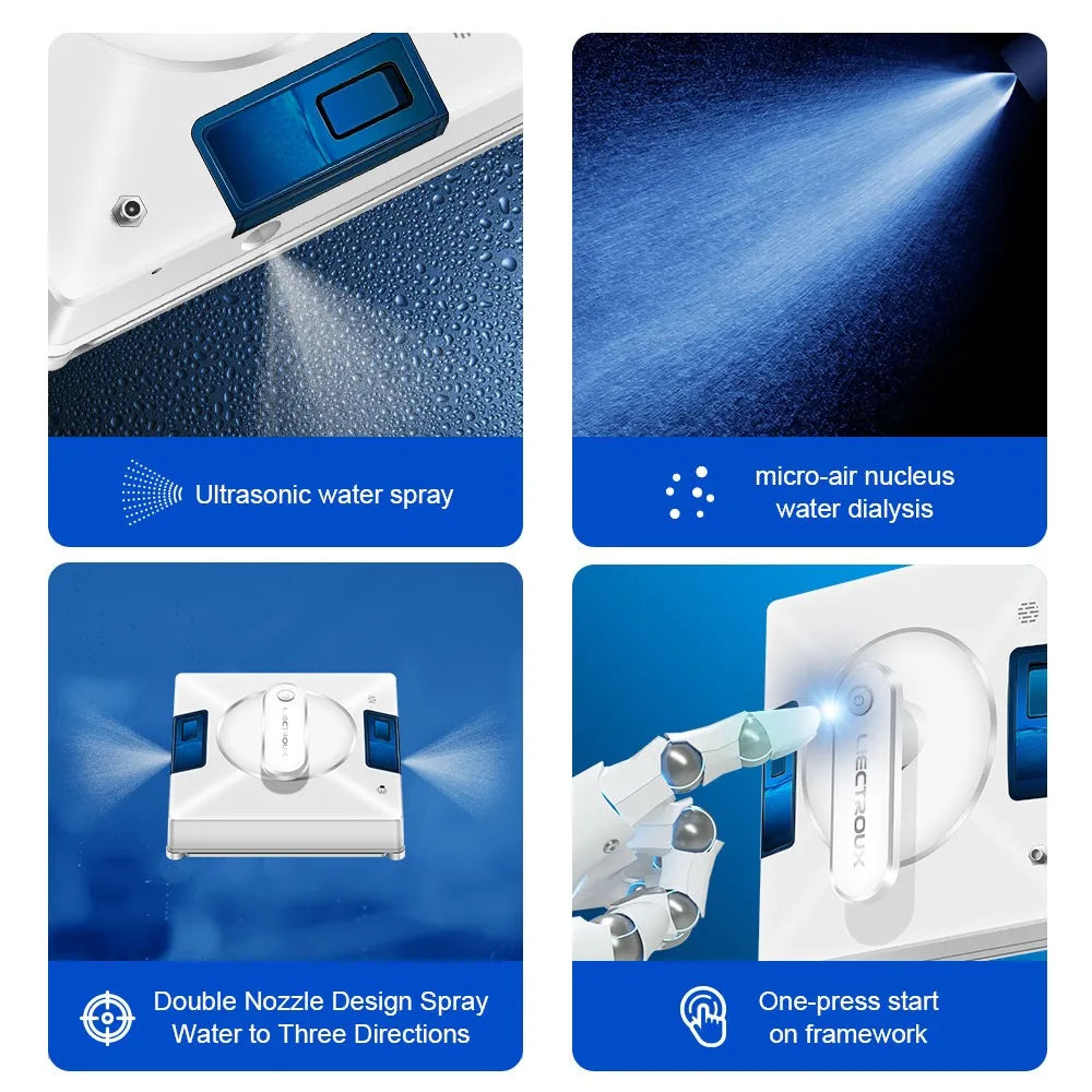 Robotický vysavač na okna Liectroux YW509