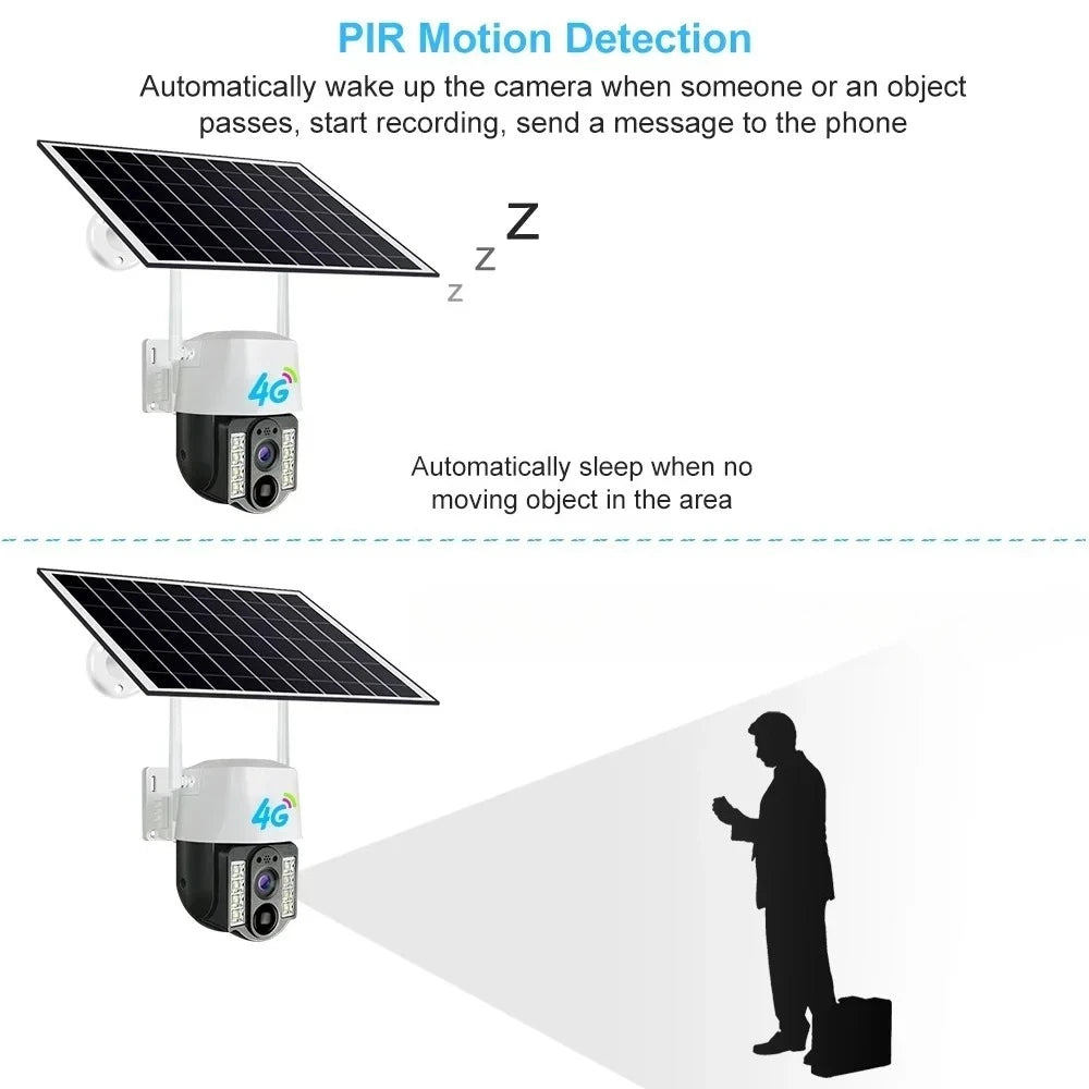 Venkovní solární kamera INSIS FEMME 4G Sim