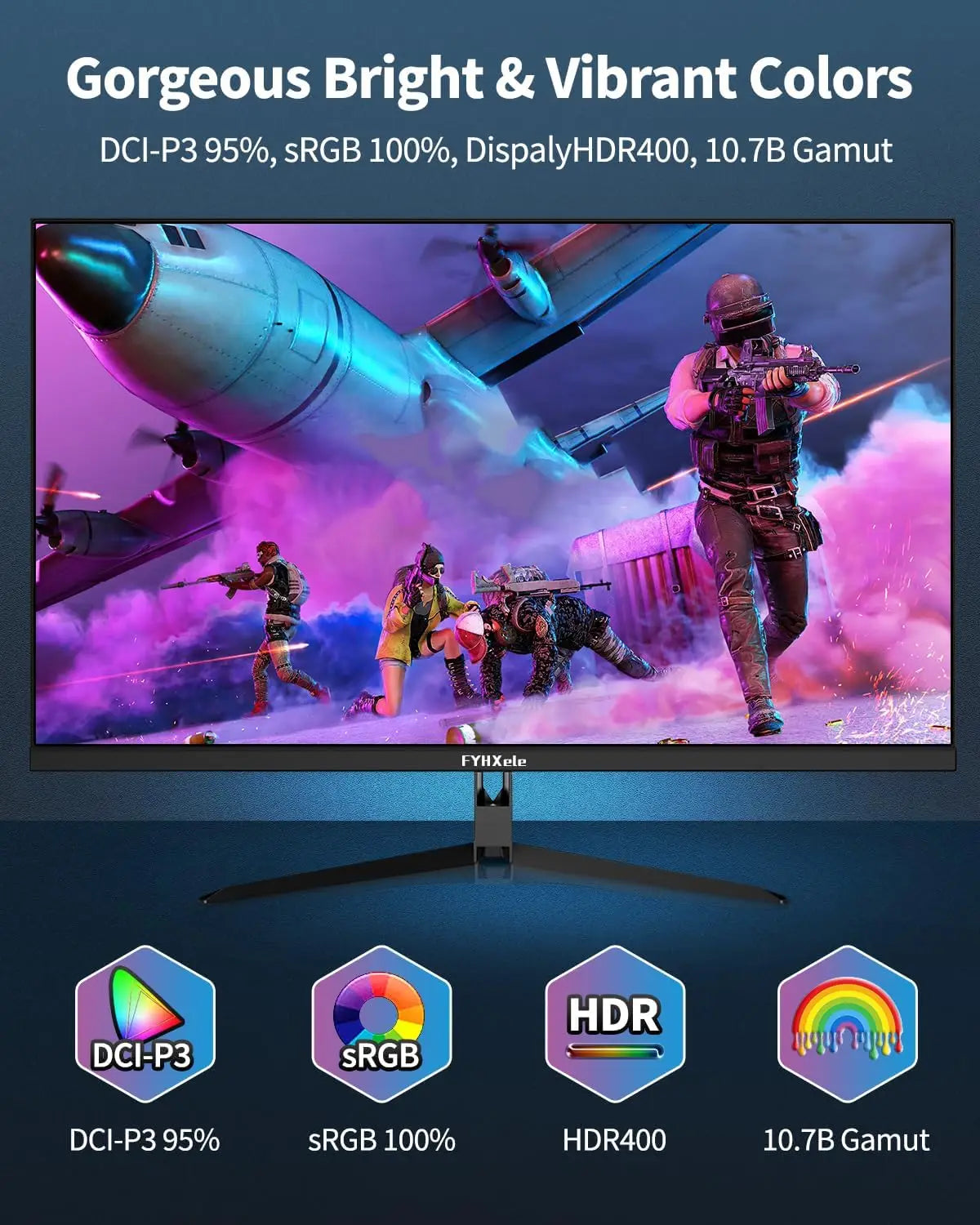 FYHXele 32 Zoll 4K 144 Hz