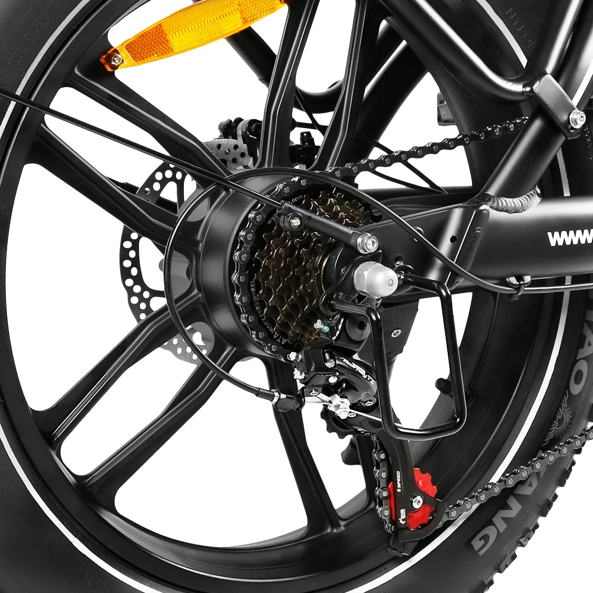 Skládací elektrické kolo SAMEBIKE C05 Pro