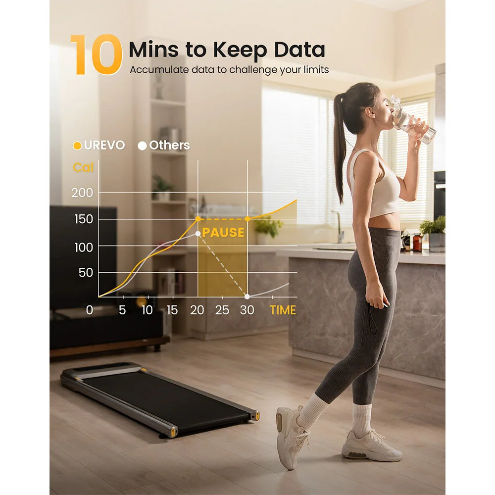 Běžecký pás UREVO U1 pod stůl