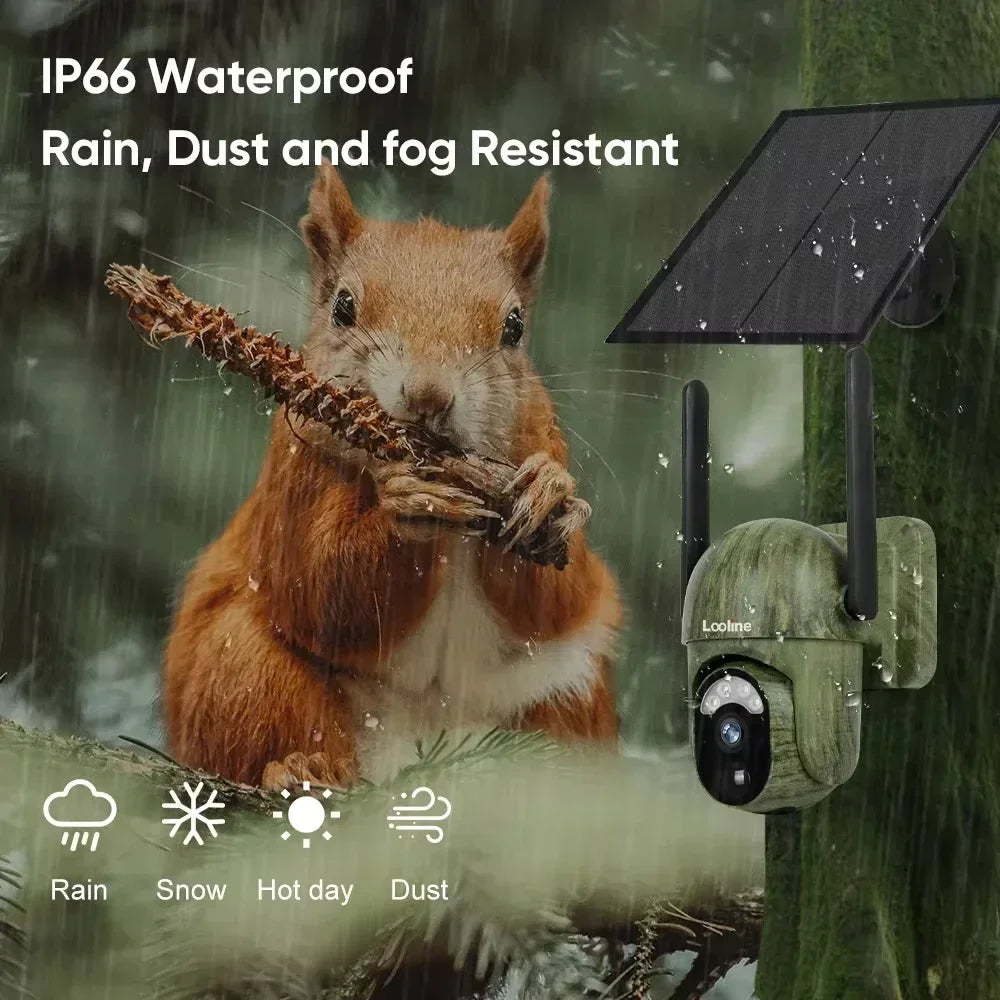 INSIS FEMME 4MP 4G/WIFI Solární bezpečnostní kamera