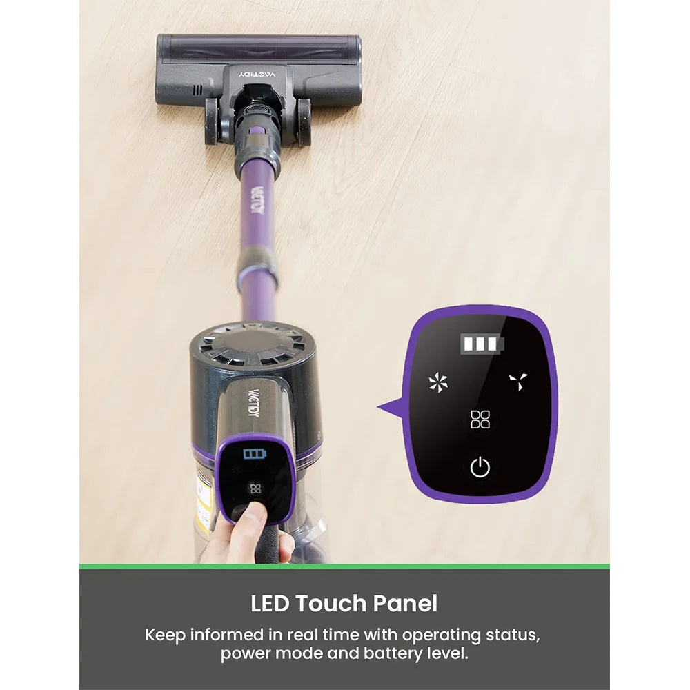 Vactidy V8 Pro Akku-Staubsauger