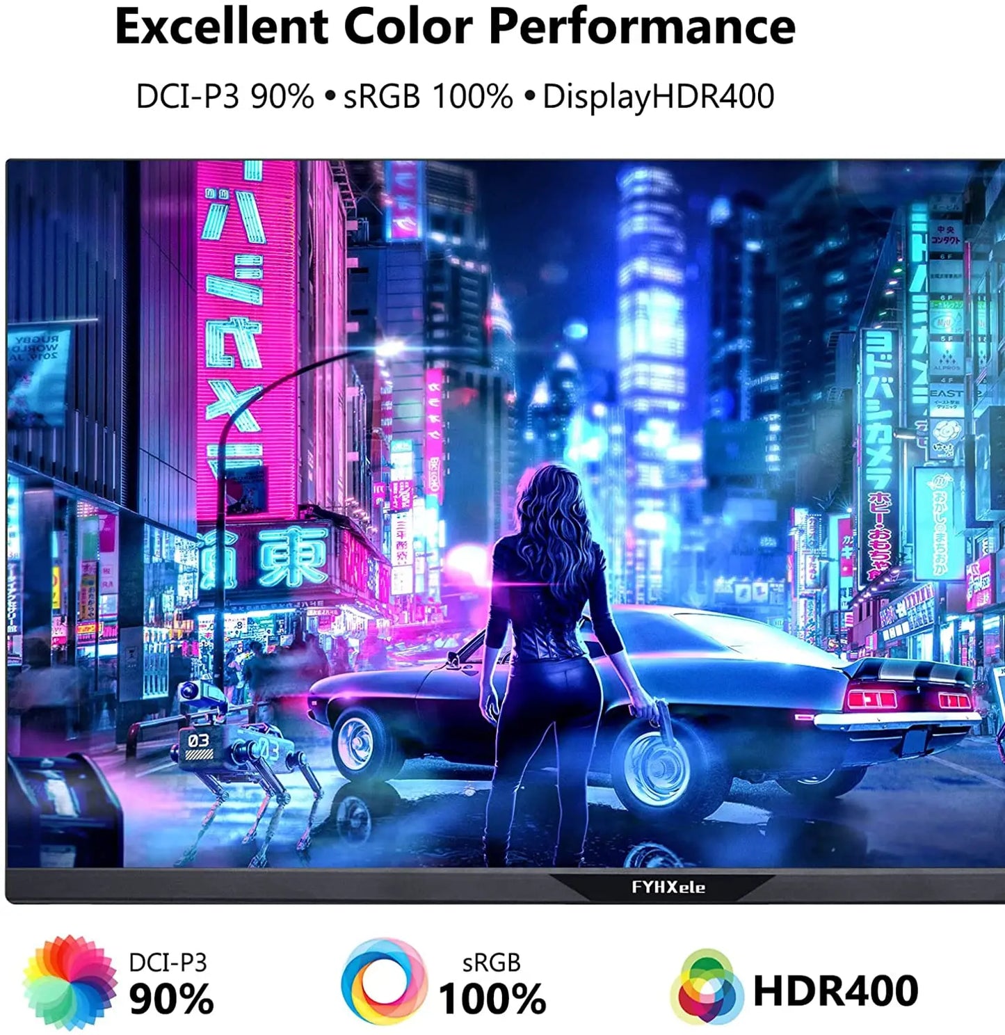 FYHXele 28 Zoll 4K 144 Hz