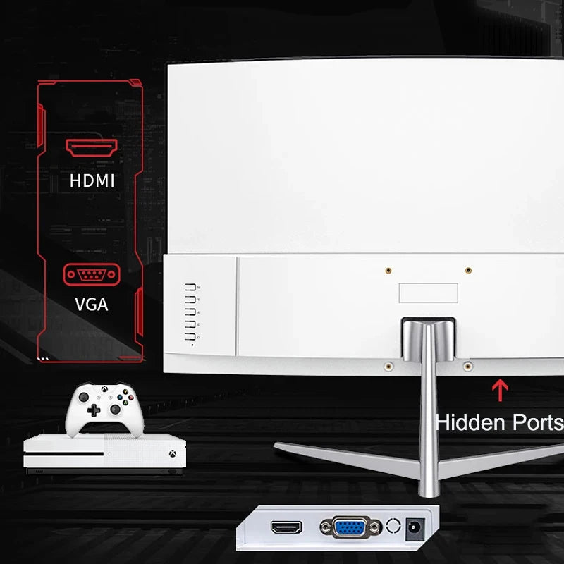 FYHXele 24palcový zakřivený 75Hz