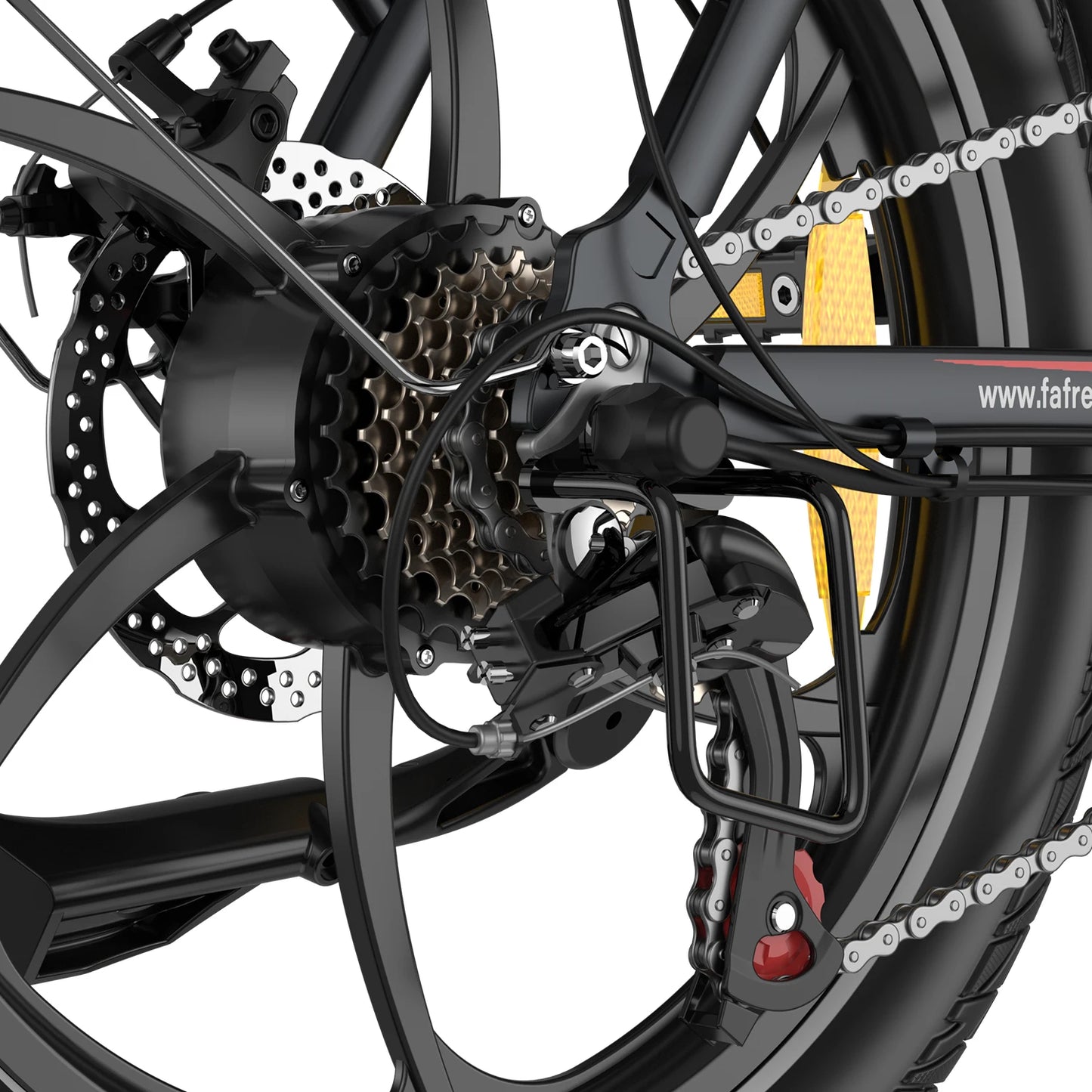 Skládací elektrické kolo Fafrees F20+