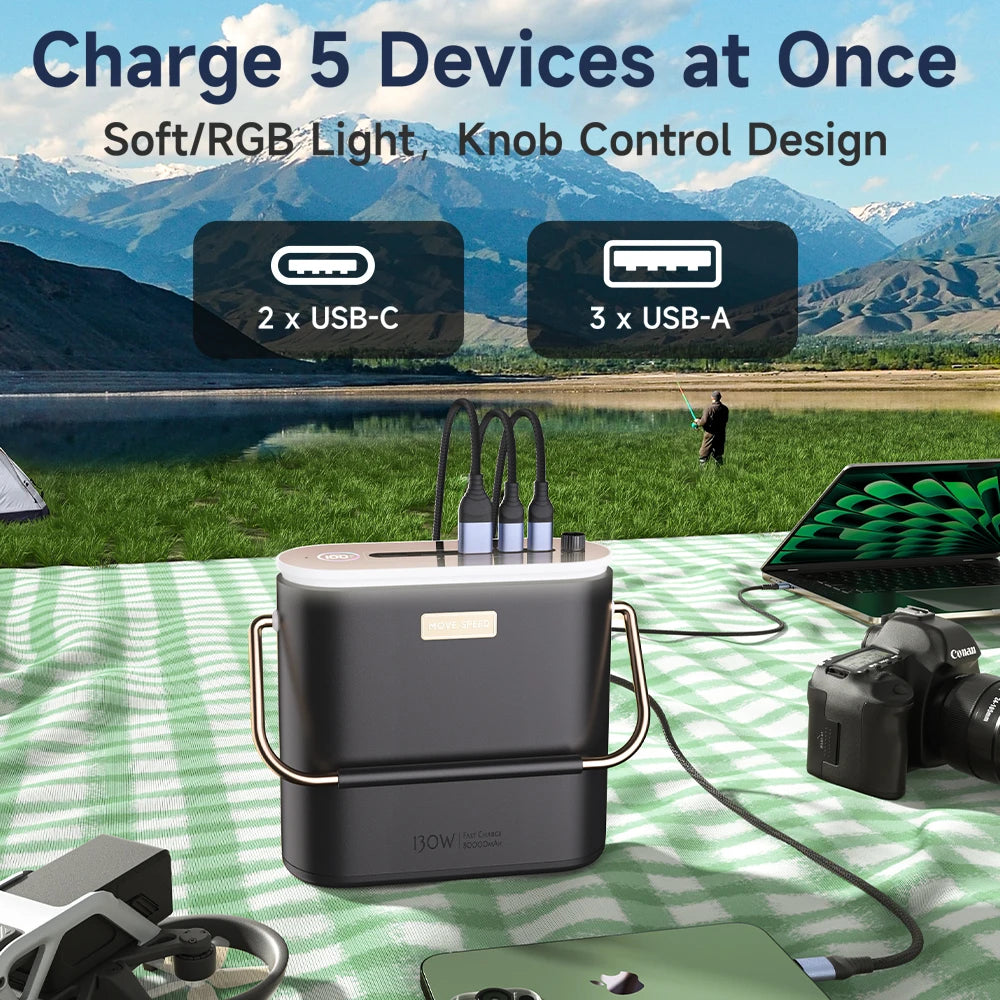 Powerbanka MOVESPEED S80 130W