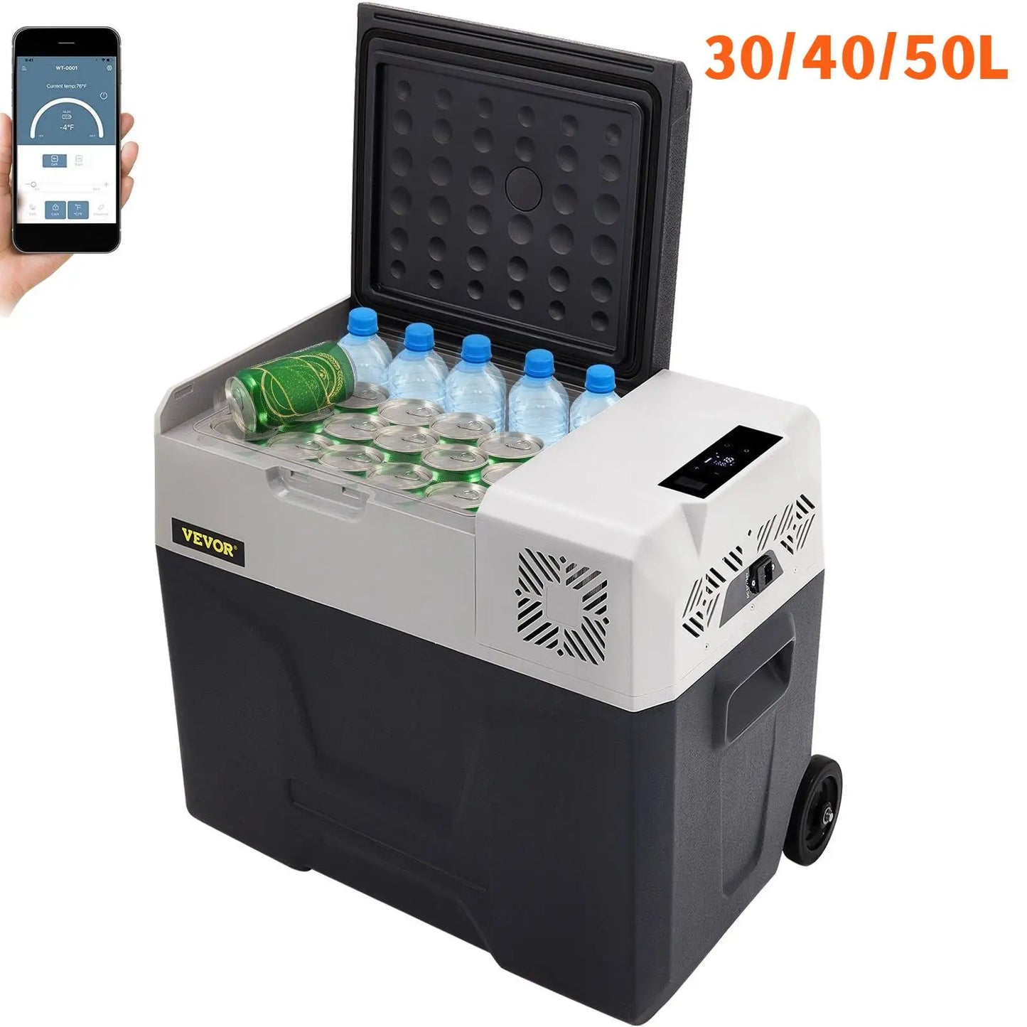 Autochladnička s mrazákem VEVOR 30L/40L/50L