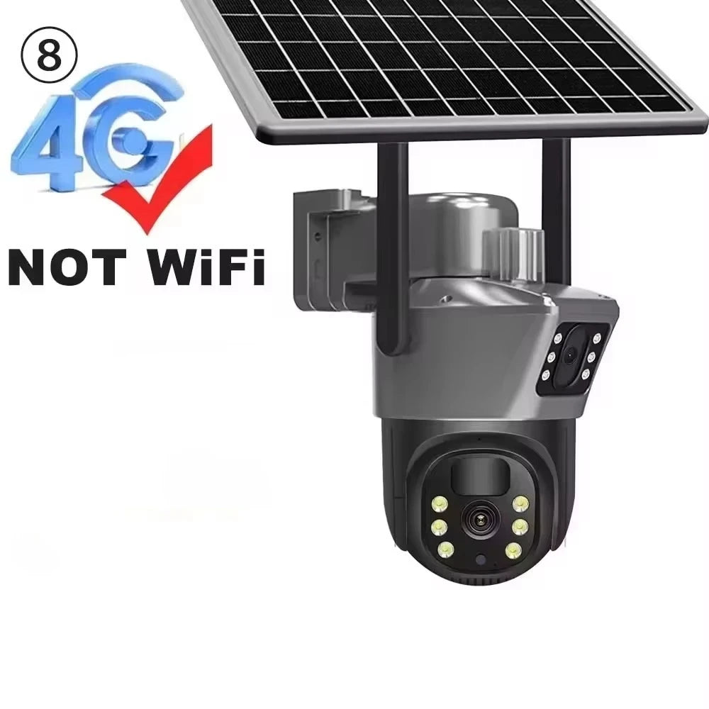 4K 8MP Sim-Karten-Solarkamera