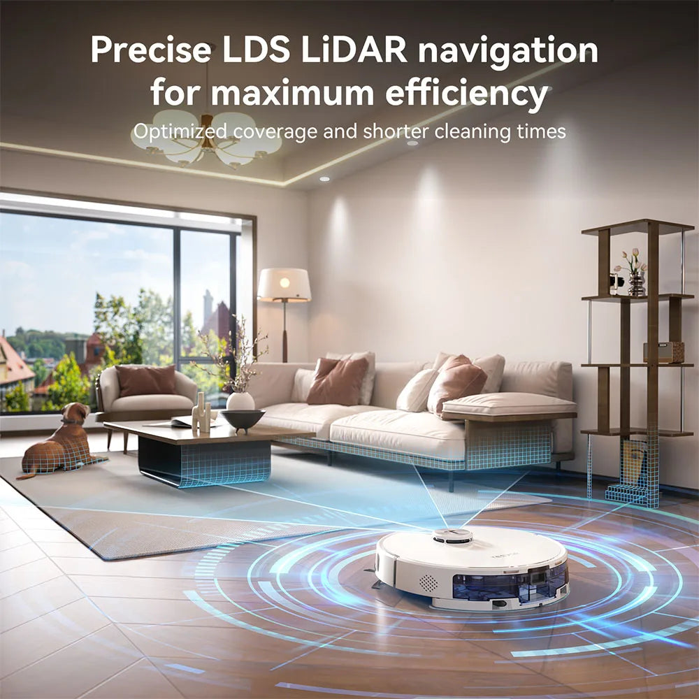 Robotický vysavač Tesvor S8 Max, 3v1 vysavač/zametání/mop