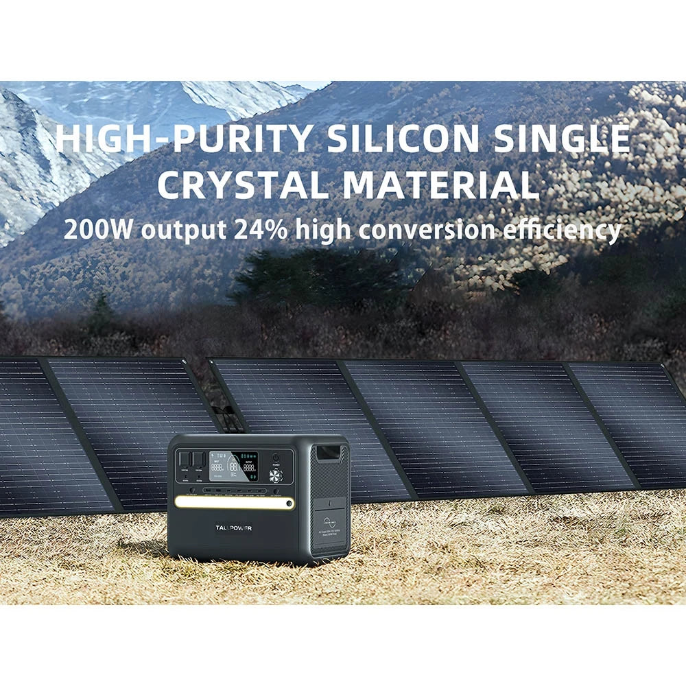 TALLPOWER TP200 200W tragbares faltbares Solarpanel