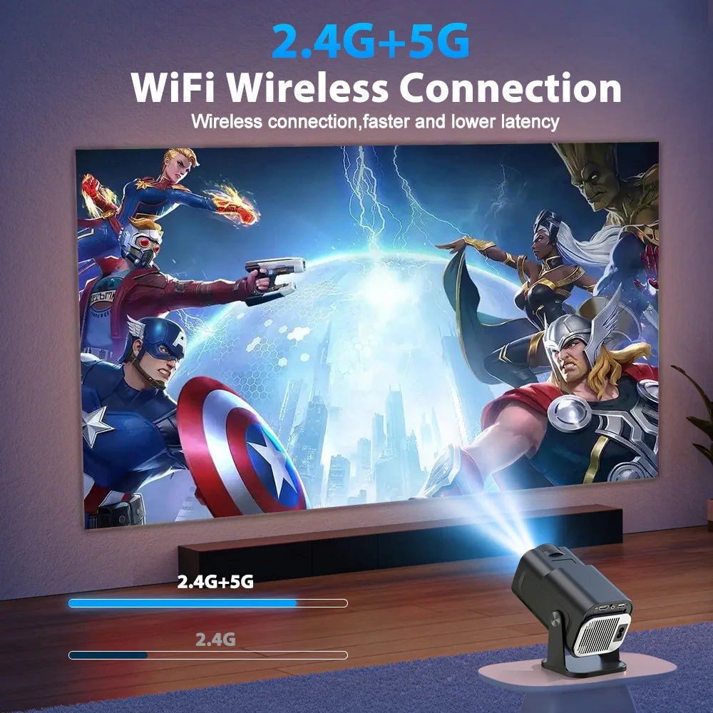 Tragbarer Mini-Projektor HY320