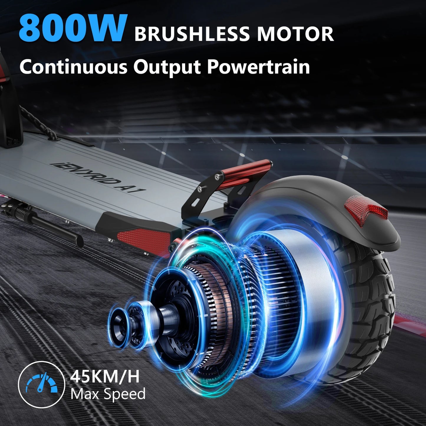 iE-A1 Elektro-Skateboard