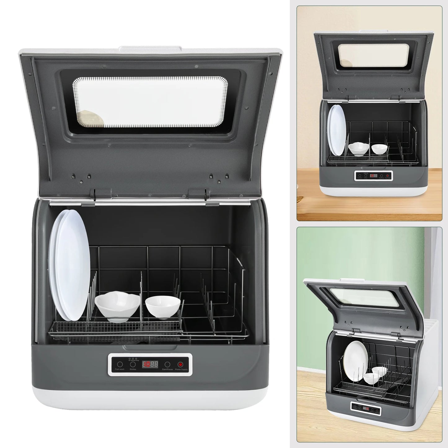 Tragbarer Mini-Geschirrspüler, 800 W