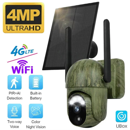 INSIS FEMME 4MP 4G/WIFI Solární bezpečnostní kamera