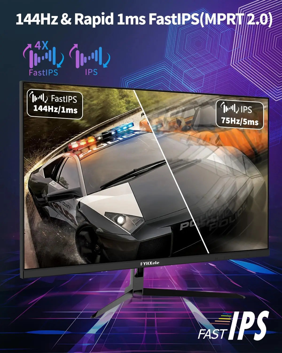 FYHXele 32 Zoll 4K 144 Hz