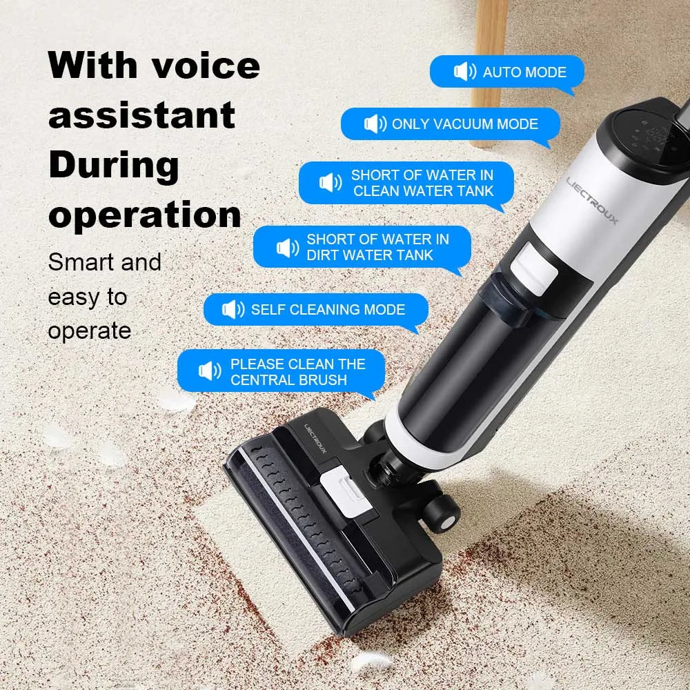 Bezdrátový mokro-suchý vysavač Liectroux i7 Pro