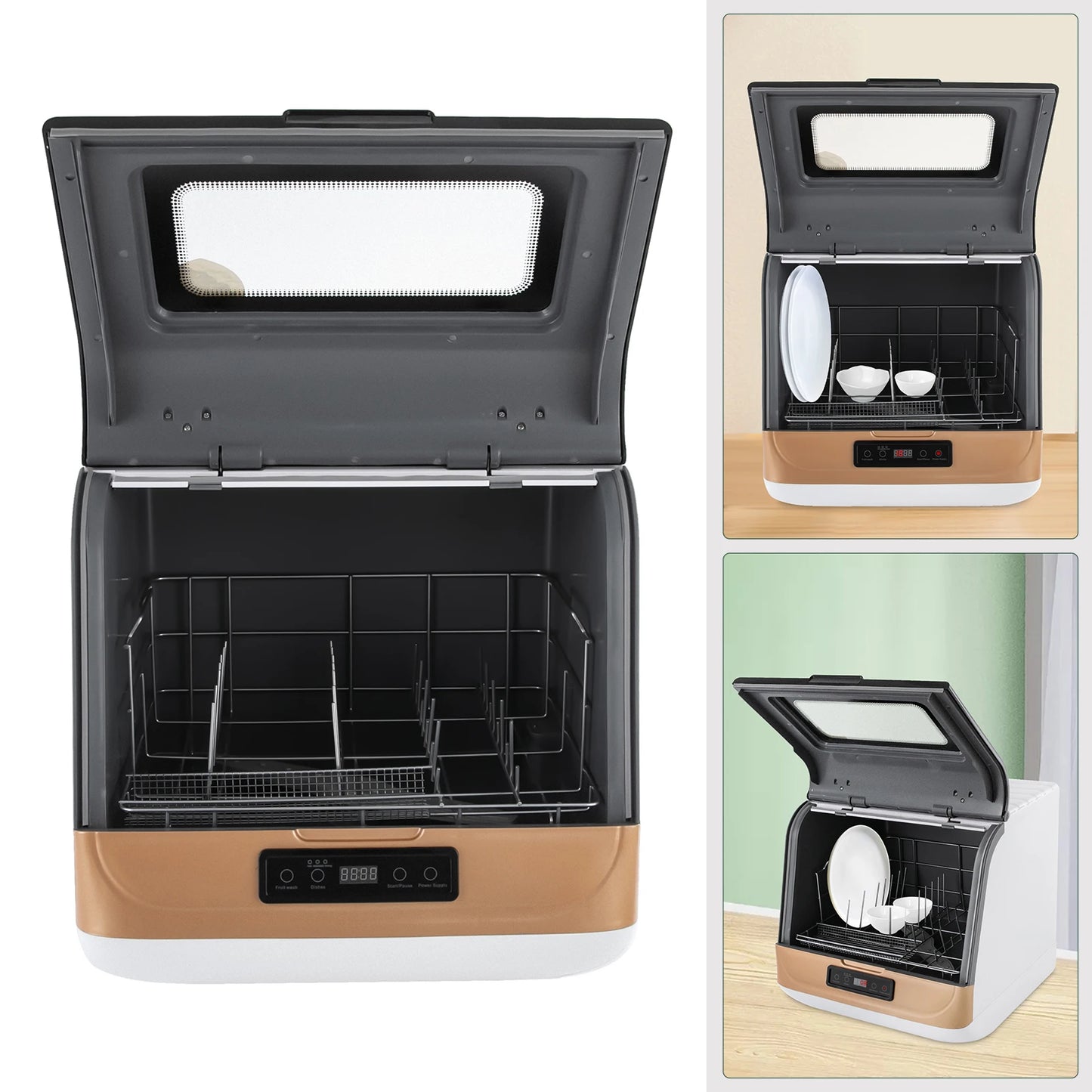 Tragbarer Mini-Geschirrspüler, 800 W