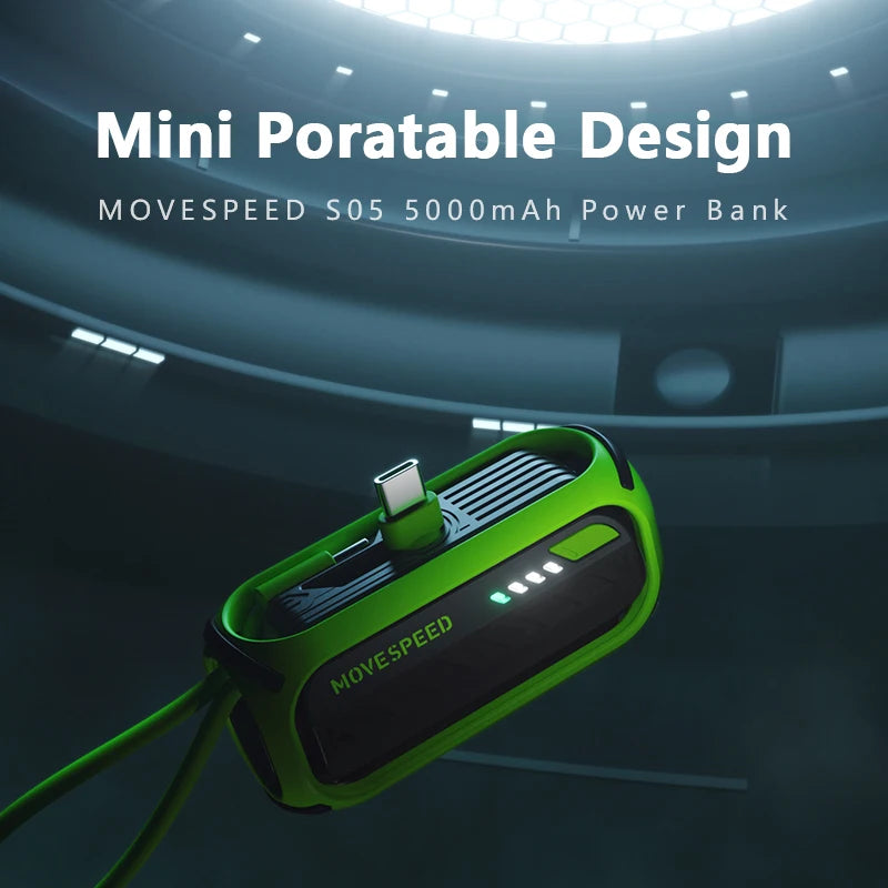 MOVESPEED Mini 5000mAh Powerbank