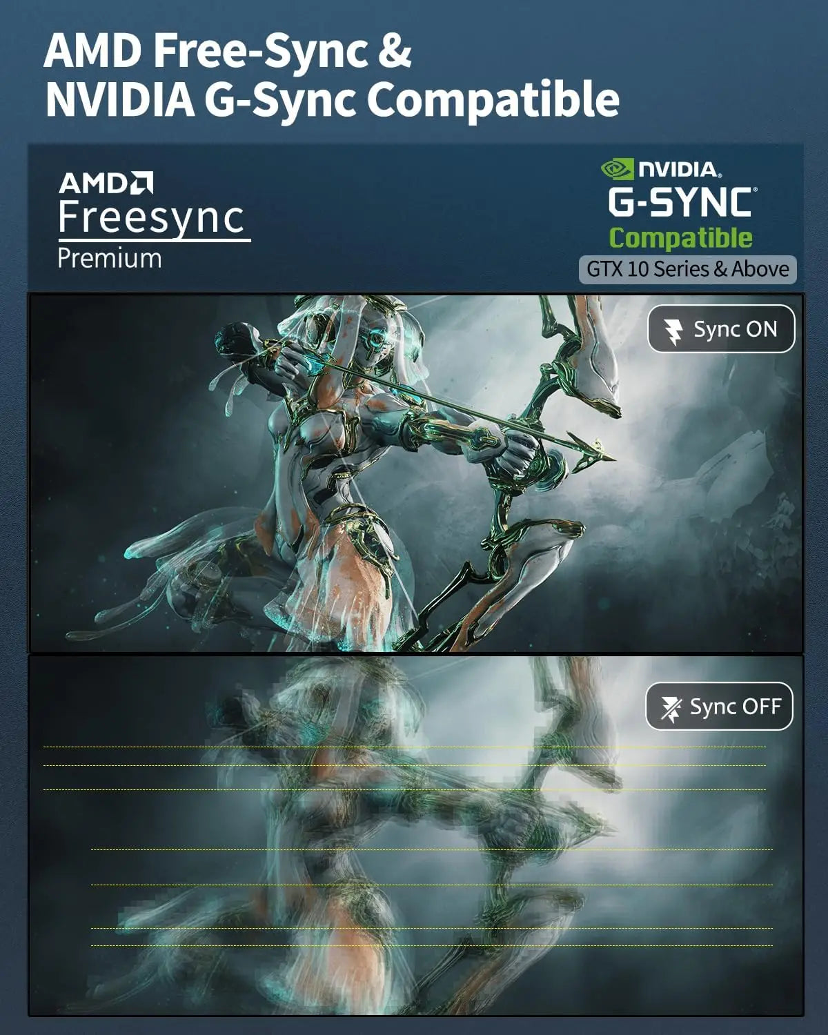 FYHXele 32 Zoll 4K 144 Hz