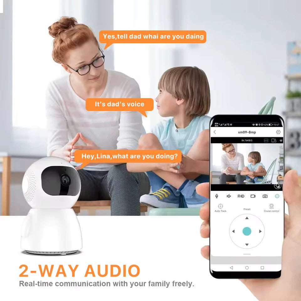 Wonsdar 2.4G Wifi-Kameras für die Sicherheit zu Hause