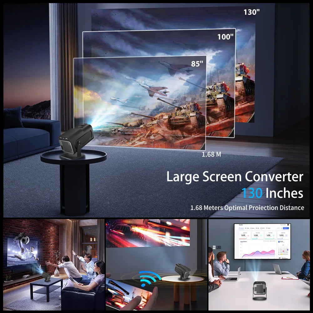 Tragbarer Mini-Projektor HY320