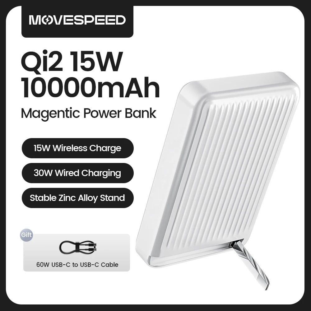 MOVESPEED P03 Qi2 Kabellose Powerbank