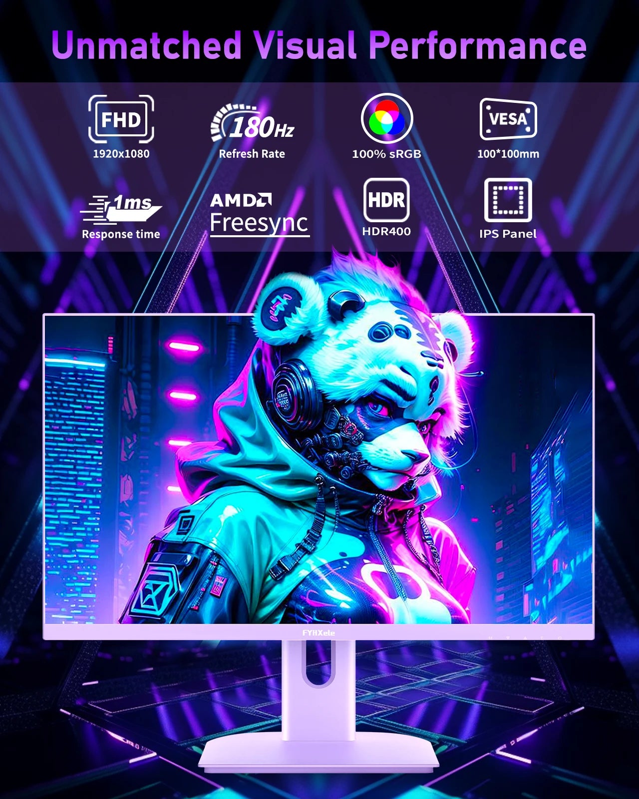 FYHXele 27 Zoll 180 Hz