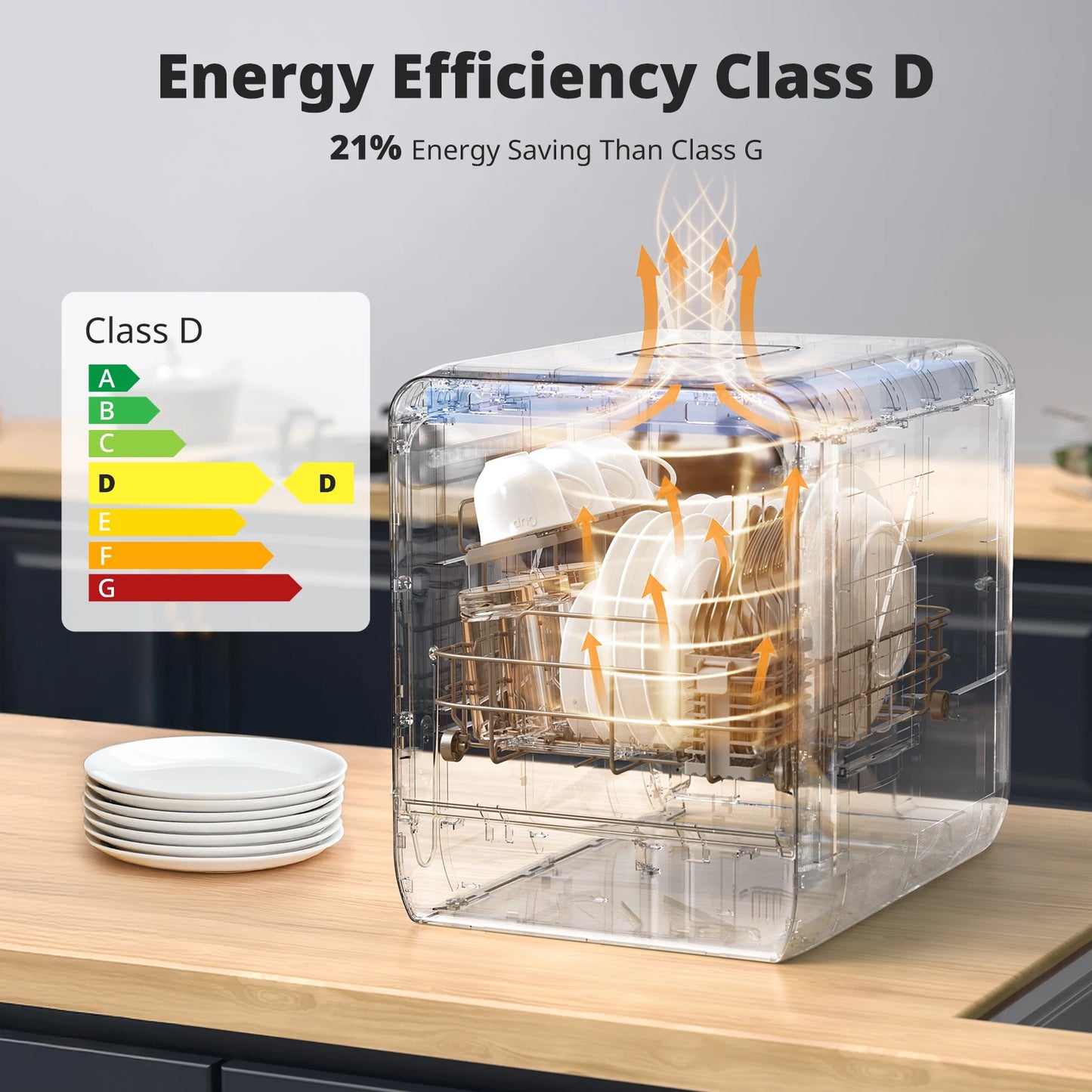 AIRMSEN Tischgeschirrspüler