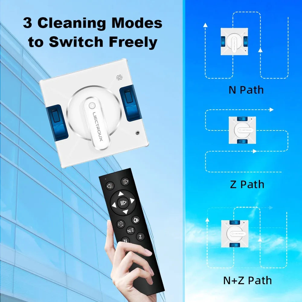 Robotický vysavač na okna Liectroux YW509