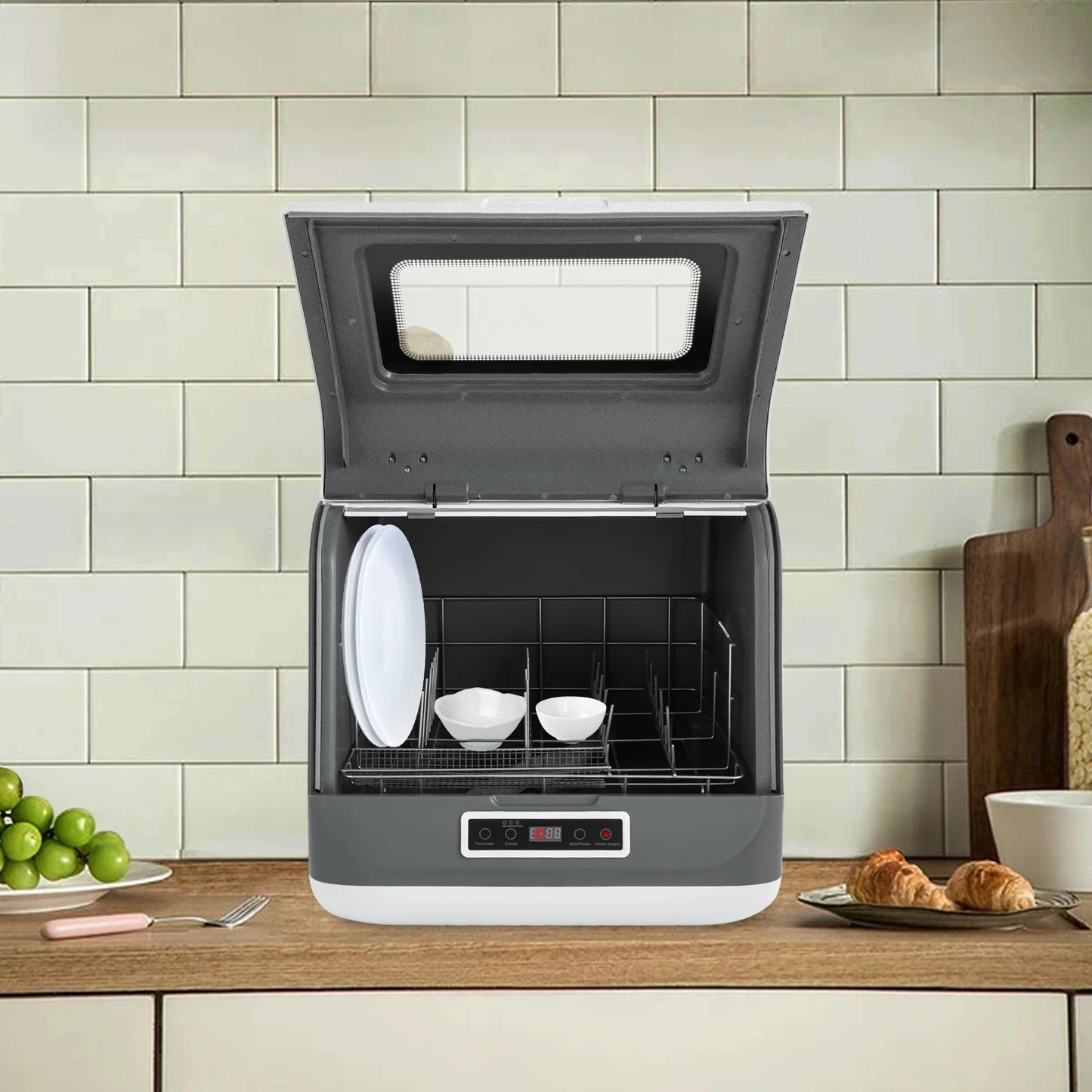 Tragbarer Mini-Geschirrspüler, 800 W