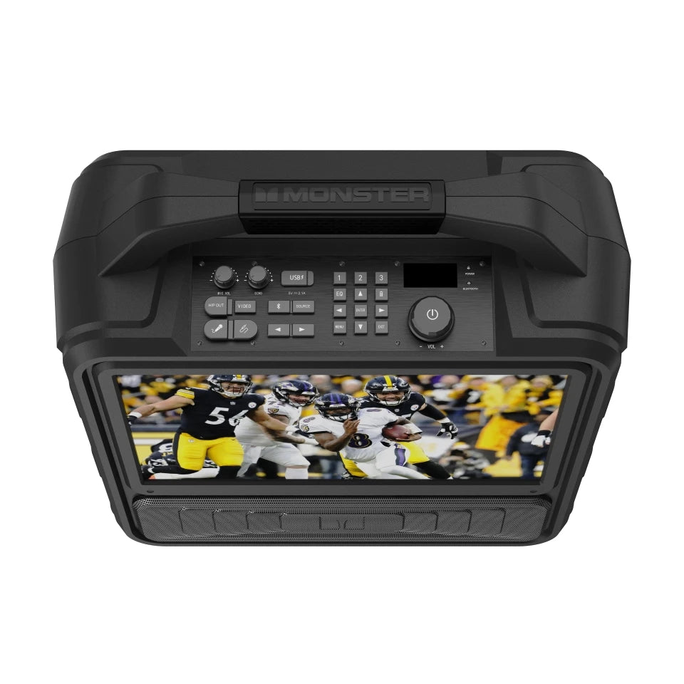 Bluetooth reproduktor Monster Vision156 s vestavěným LCD televizorem