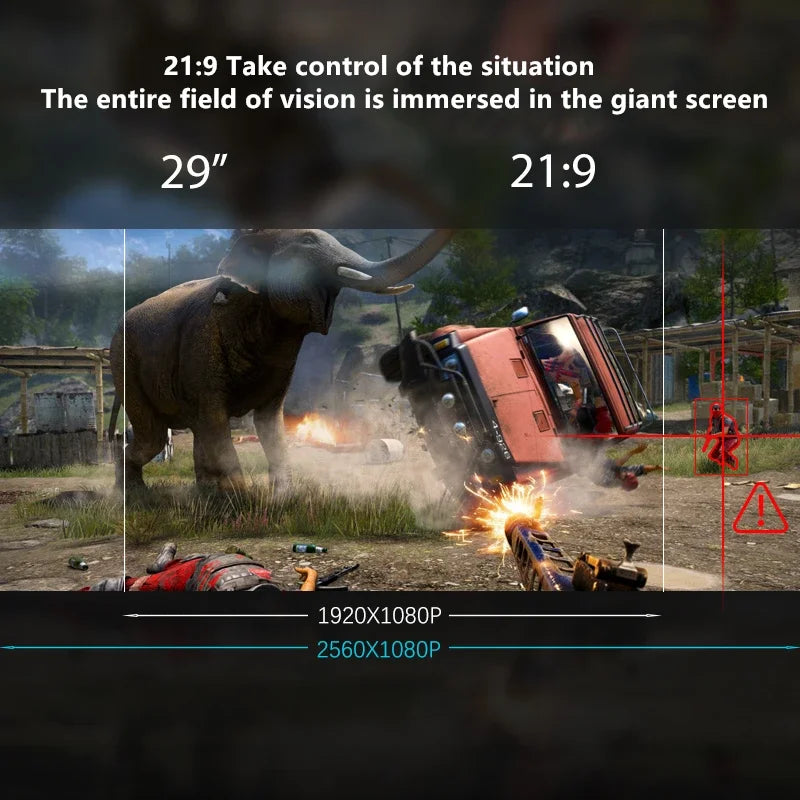 FYHXele 29 Zoll Monitor 120Hz/200HZ