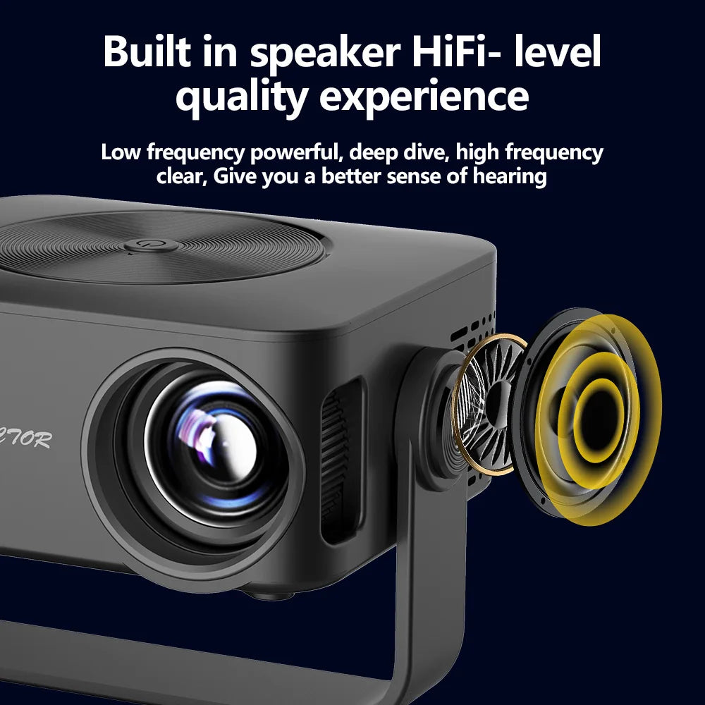 Tragbarer Mini-WLAN-Projektor