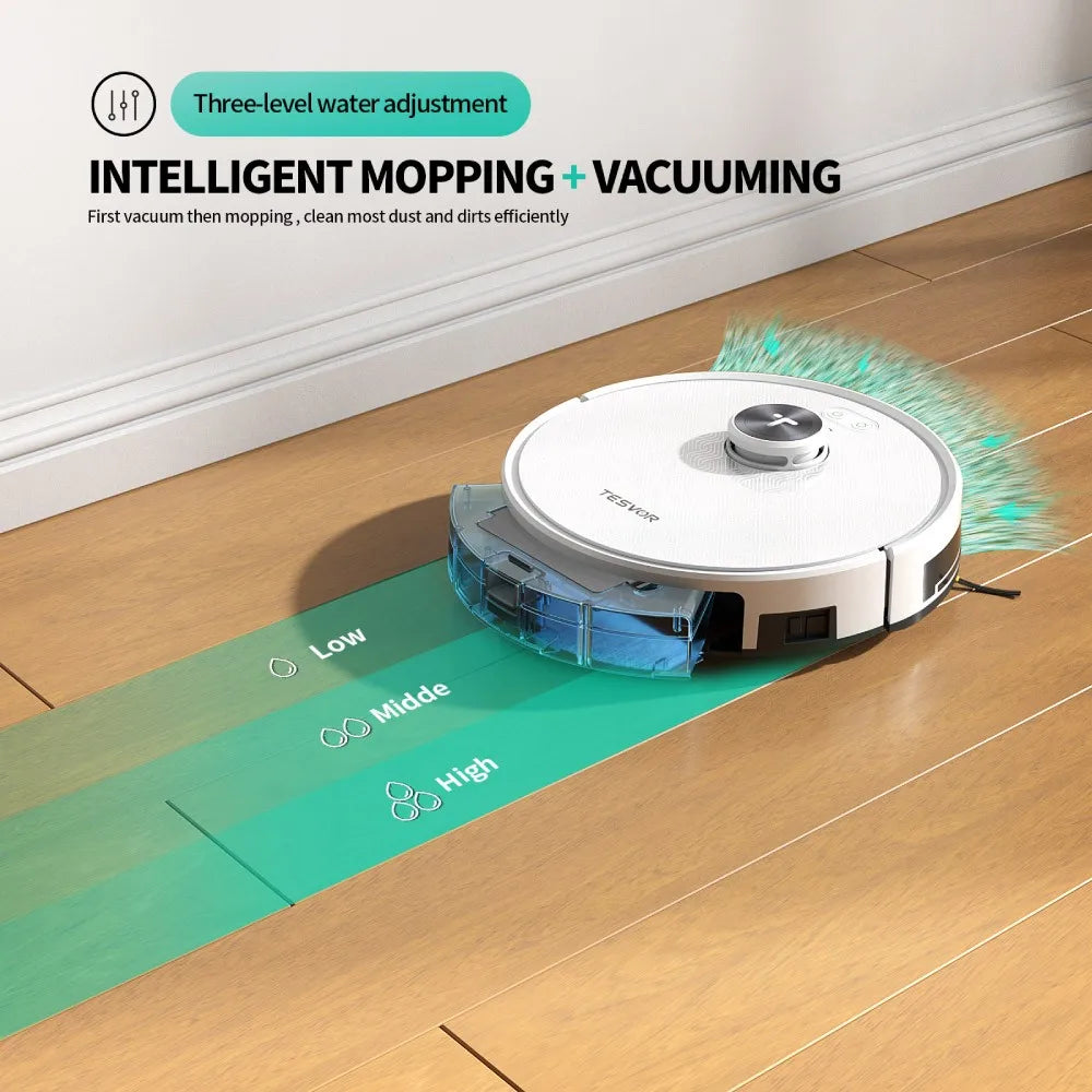 Robotický vysavač Tesvor S7 Pro s mopem